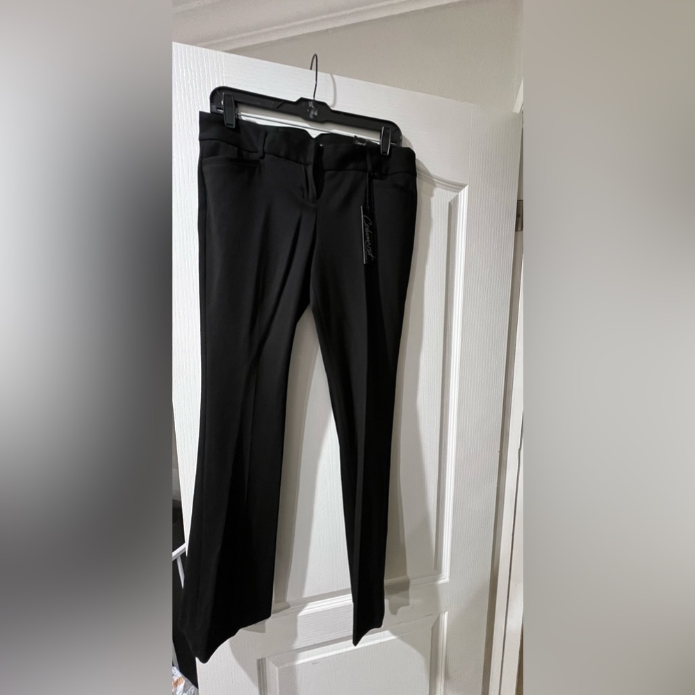Women’s Express Barely Boot Black Slacks